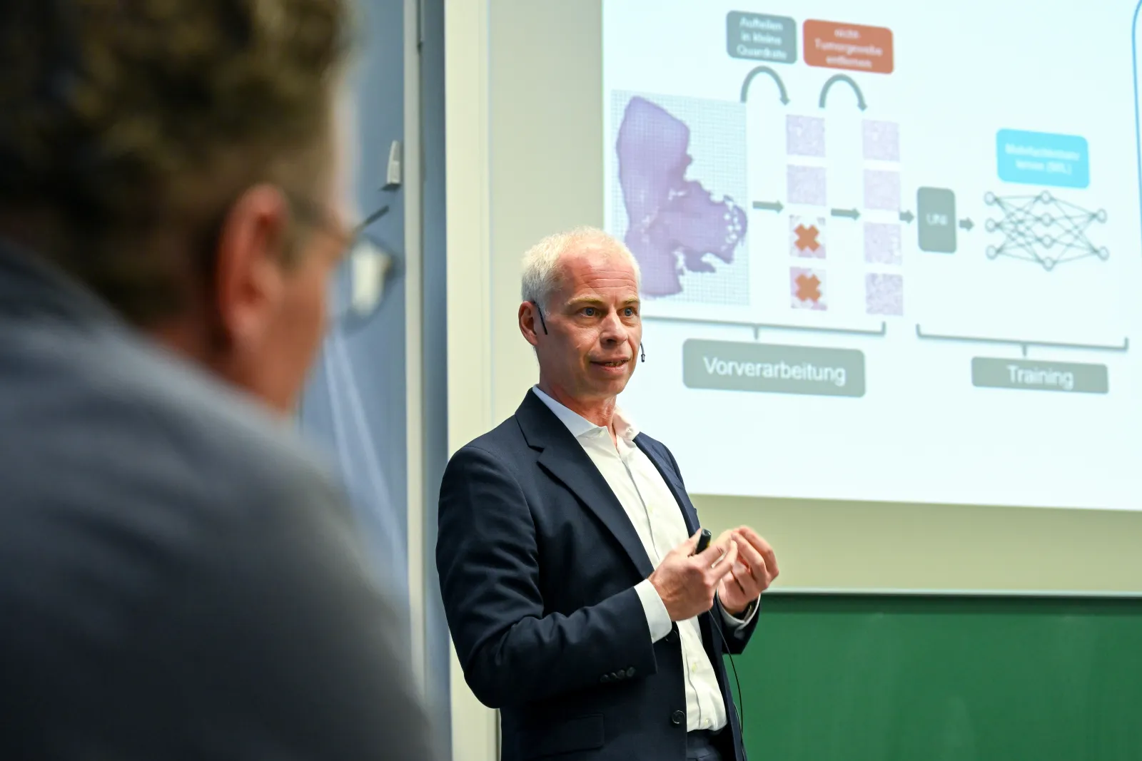 Vortrag zur KI-basierten Analyse von Lymphom-Histologien